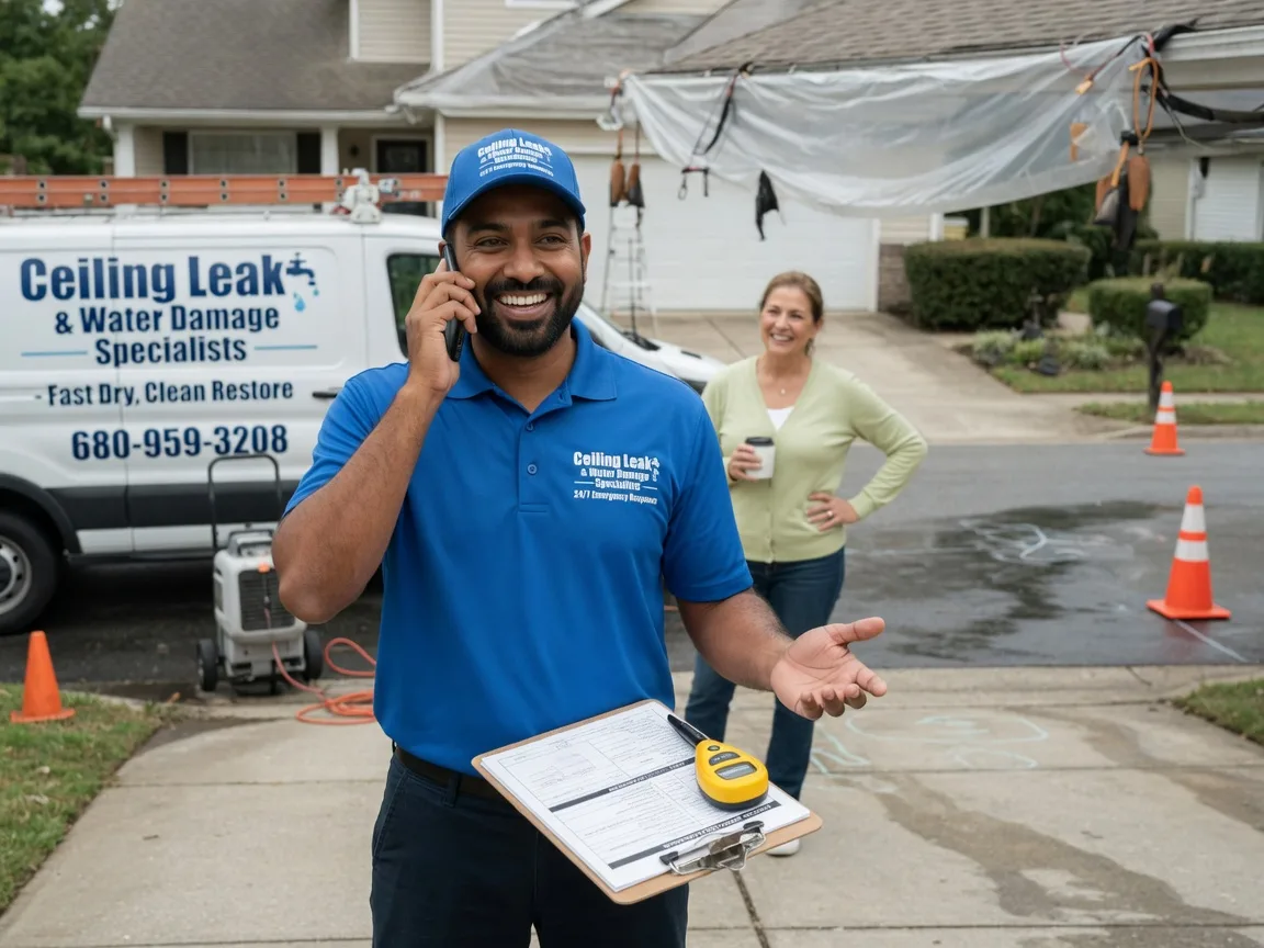 Ceiling Leak Cleanup Clyo, GA FAQs